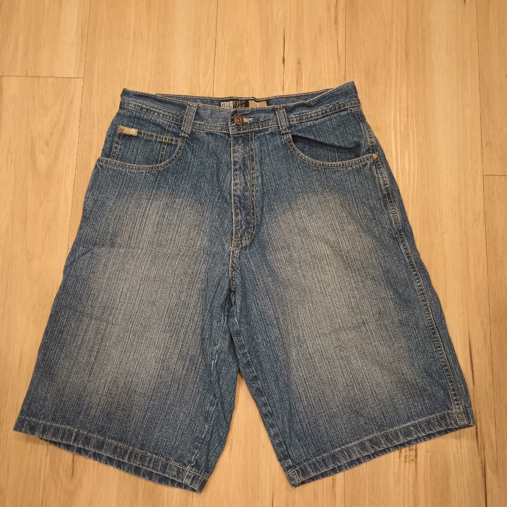 South Pole Y2K Baggy Denim Shorts